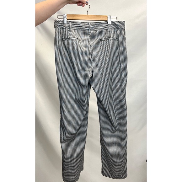 Talbots | Curvy Houndstooth Pattern Trouser Pant - Picture 6 of 6